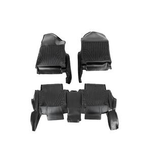 Niken Luxury 3D gumijas salona paklājiņi (2 rindas) foto 2