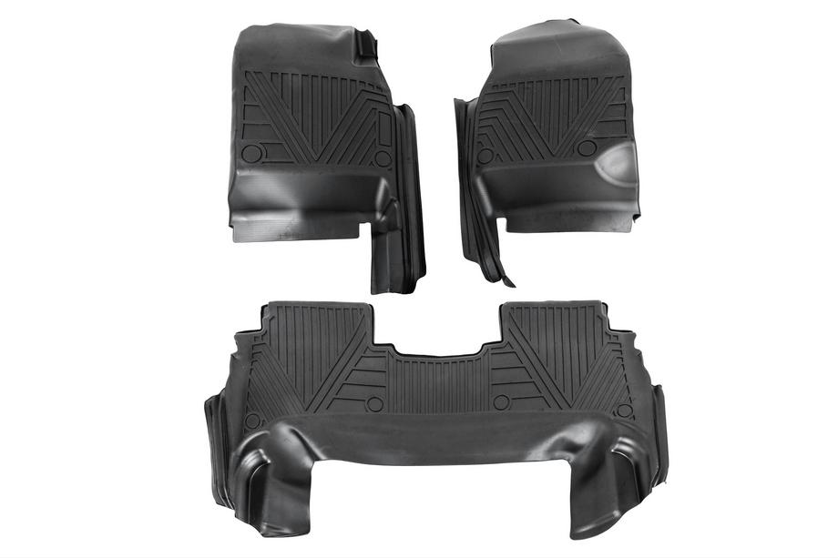 Toyota Land Cruiser 100 1998–2007 Gumijas salona paklājiņi Niken Luxury 3D (3 gab.) Foto 4