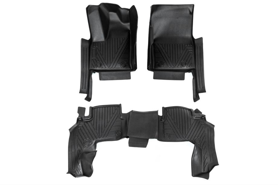 Toyota Land Cruiser 300 2021– Gumijas salona paklājiņi Niken Luxury 3D (3 gab.) Foto 1