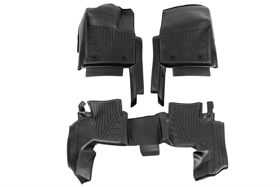 Toyota Land Cruiser 300 2021– Gumijas salona paklājiņi Niken Luxury 3D (3 gab.) Foto 2