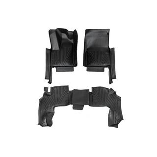 Gumijas salona paklājiņi Niken Luxury 3D (3 gab.) foto 1
