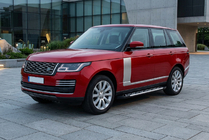 Range Rover IV L405 2013–2021 Sānu sliekšņi Sunrise (2 gab., alumīnijs) foto 1