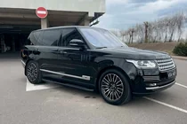 Range Rover IV L405 2013–2021 Sānu pakāpieni Bosphorus Black (2 gab., alumīnijs) foto 2