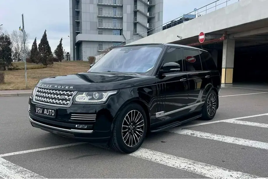 Range Rover IV L405 2013–2021 Sānu pakāpieni Bosphorus Black (2 gab., alumīnijs) Image