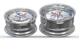 Chevrolet Bel Air 1961–1964 Kaltie OEM diski R18 R20 (4 gab.) foto 13