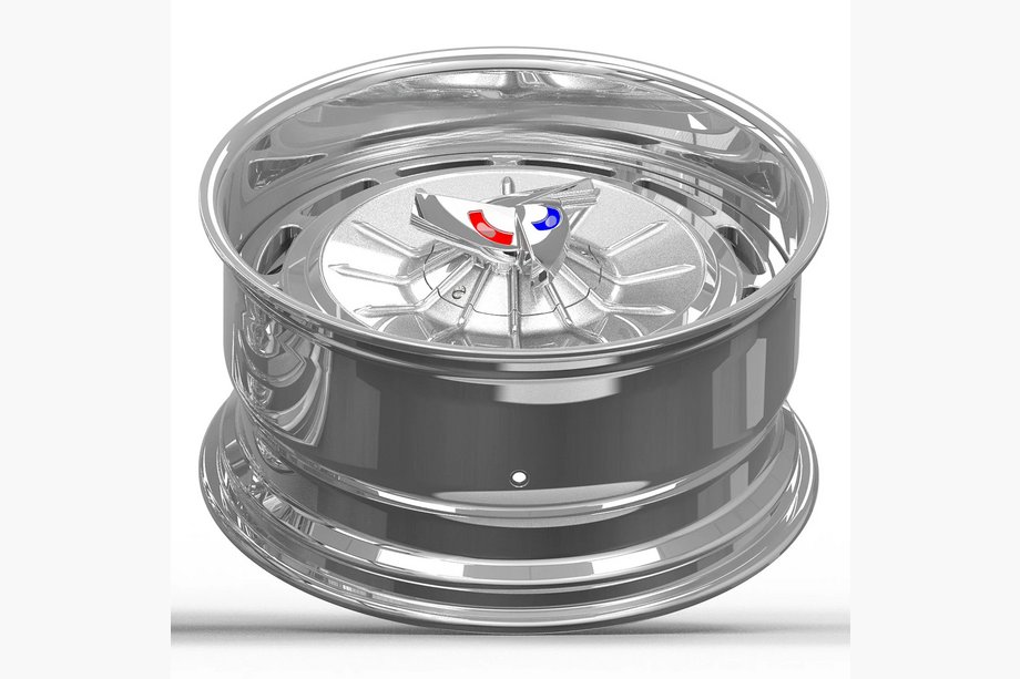 Chevrolet Bel Air 1961–1964 Kalti OEM diski R20 (4 gab.) Foto 5