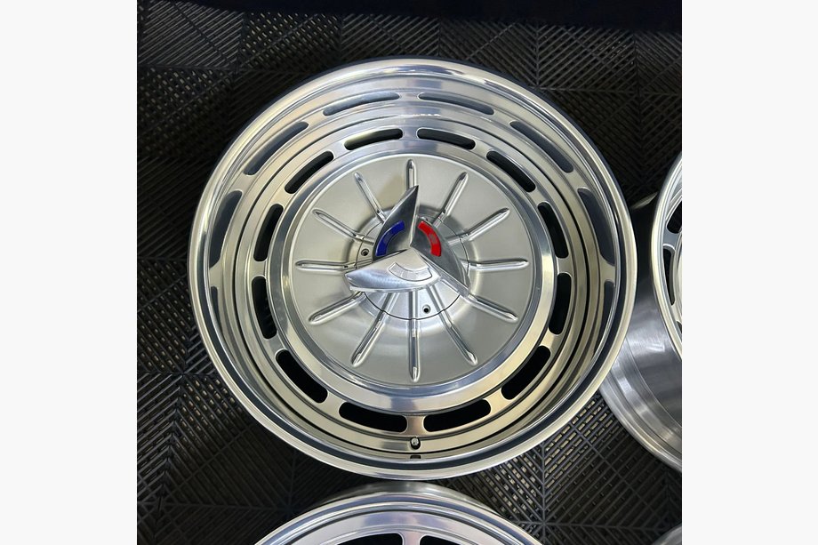 Chevrolet Bel Air 1961–1964 Kalti OEM diski R20 (4 gab.) Foto 6