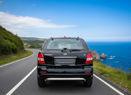 Kia Sorento I BL 2002–2009 Aizmugurējais aizsarglokis AK012 (nerūsējošais tērauds) foto 1