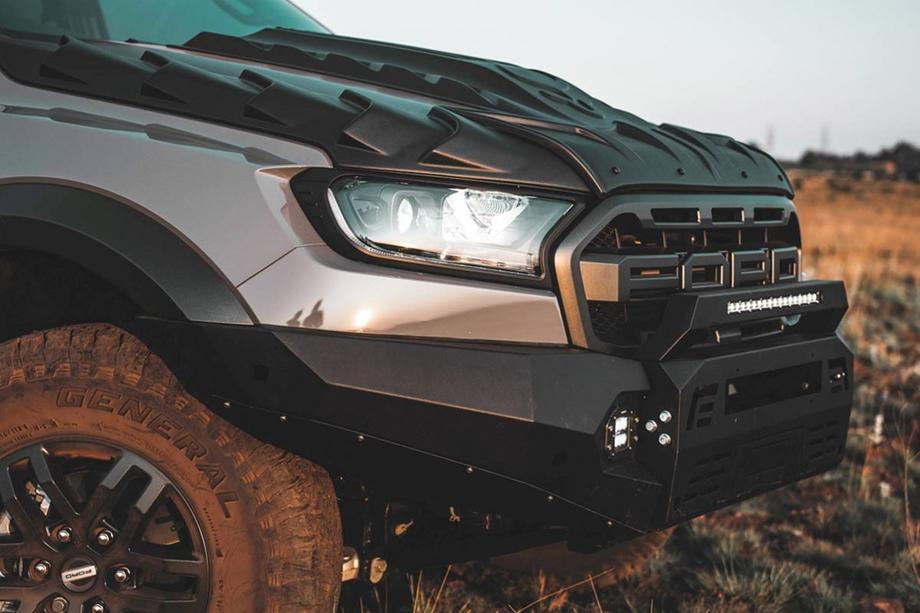 Ford Ranger 2011–2022 Priekšējais bamperis ar kartera aizsargu Dakar (Raptor, 2019-2022) Image