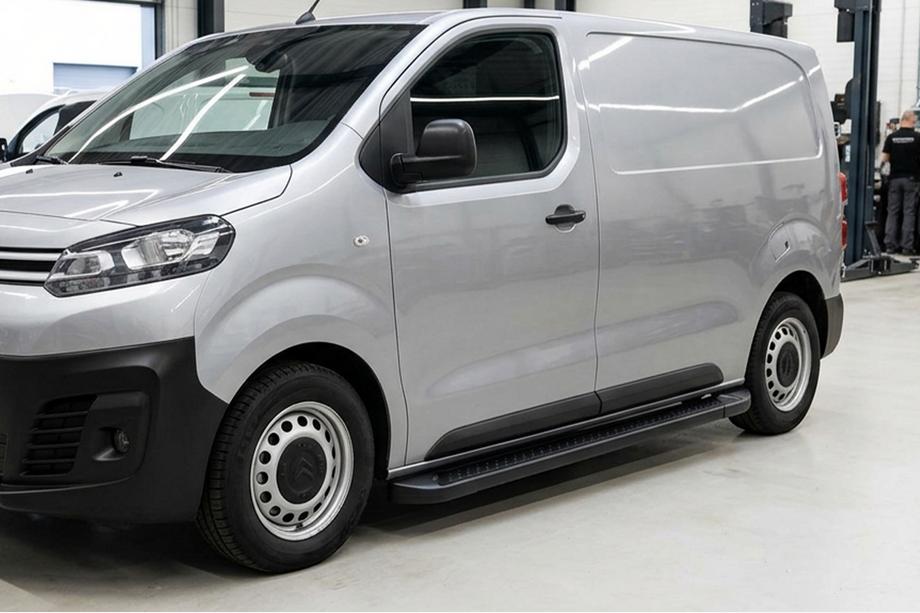Fiat Scudo 2022– Sānu pakāpieni Allmond Black (2 gab., alumīnijs) M – videja riteņu bāze Foto 5