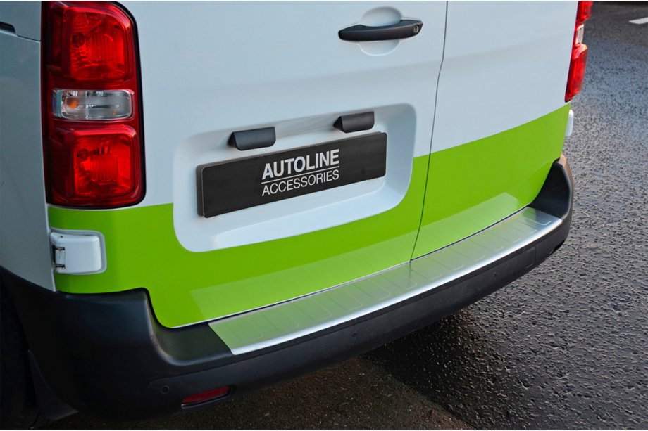 Fiat Scudo 2022– OmsaLine aizmugurējā bampera uzlika (nerūsējošais tērauds) Garā riteņu bāze Image