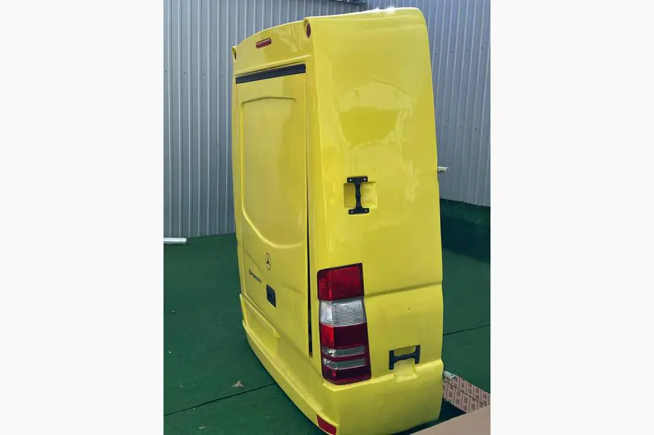 Mercedes Sprinter W906 2006–2018 Piekarināms bagāžnieks (Dzeltens) Foto 8