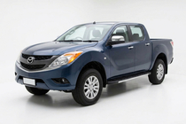 Mazda BT-50 2012– Sānu sliekšņi Duru (2 gab., alumīnijs) foto 1