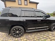 Toyota Land Cruiser 200 2007–2021 Logu vēja deflektori ar hromētu līsti Niken Luxury (4 gab.) foto 6