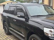 Toyota Land Cruiser 200 2007–2021 Logu vēja deflektori ar hromētu līsti Niken Luxury (4 gab.) foto 1
