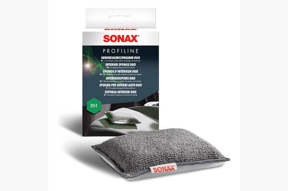 Divpusējs sūklis salona tīrīšanai SONAX InnenraumSchwamm Duo Sonax Foto 1