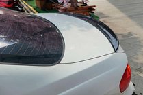 BMW 3. sērija E90/E91 2005–2011 MP stila spoileris (E90, spīdīgi melns) foto 1
