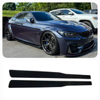 BMW 4 sērija F32/F33/F36 2012–2020 Sānu svārku uzlikas PSM-Style (M4 sānu svārkiem, ABS) foto 1