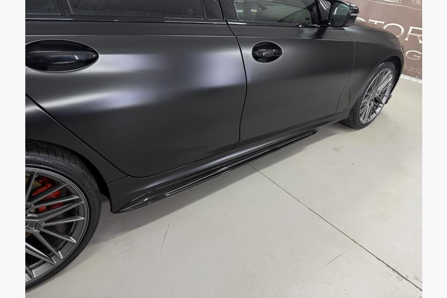 BMW 3. sērija G20/G21 2018– Sliekšņu uzlikas M-Sport (M-Sport sliekšņiem, ABS) Foto 4