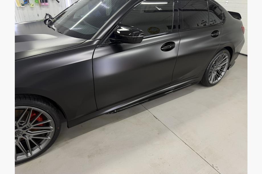 BMW 3. sērija G20/G21 2018– Sliekšņu uzlikas M-Sport (M-Sport sliekšņiem, ABS) Foto 1
