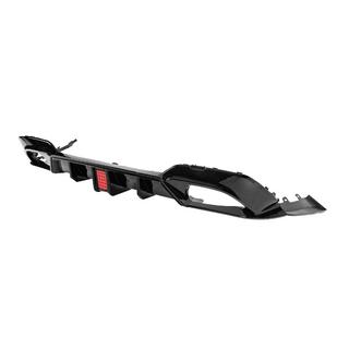 Aizmugurējā bampera difuzors CS-Style LED (M-Sport 2018-2022, ABS) foto 2