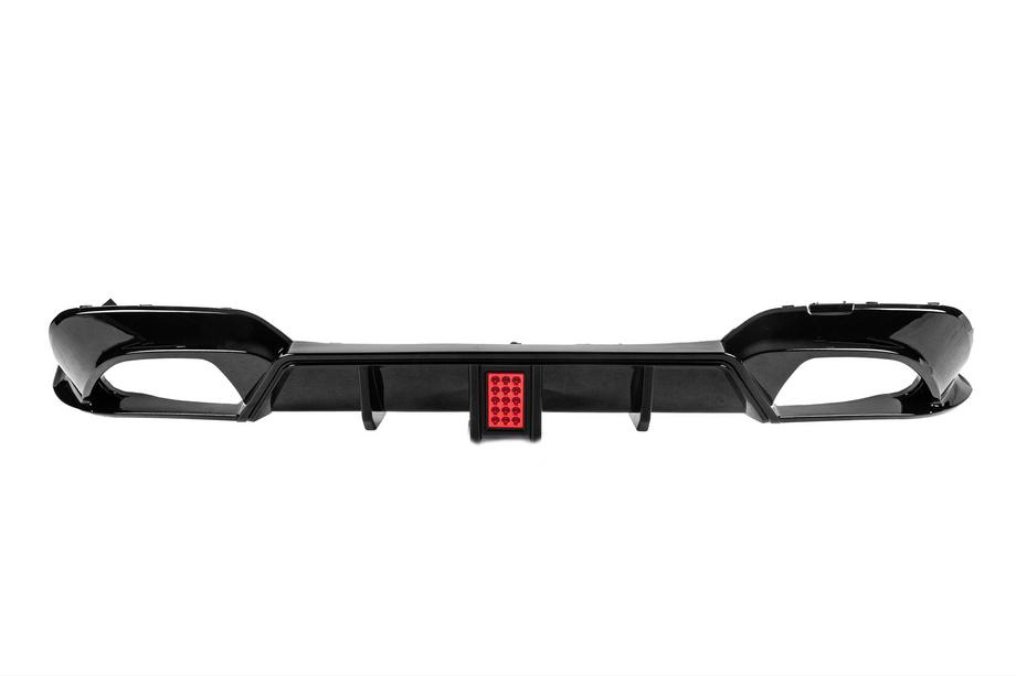 BMW 3. sērija G20/G21 2018– Aizmugurējā bampera difuzors CS-Style LED (M-Sport 2018-2022, ABS) Image