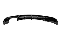 BMW 3. sērija F30/F31 2012–2019 Aizmugurējā bampera difuzors vienpusējai dubultajai izplūdei (M-Sport, ABS) foto 4