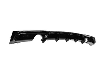 BMW 3. sērija F30/F31 2012–2019 Aizmugurējā bampera difuzors divpusējai viencaurules izplūdei (M-Sport, ABS) foto 3
