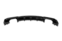 BMW 3. sērija F30/F31 2012–2019 Aizmugurējā bampera difuzors divpusējai dubultizplūdei (M-Sport, ABS) foto 5