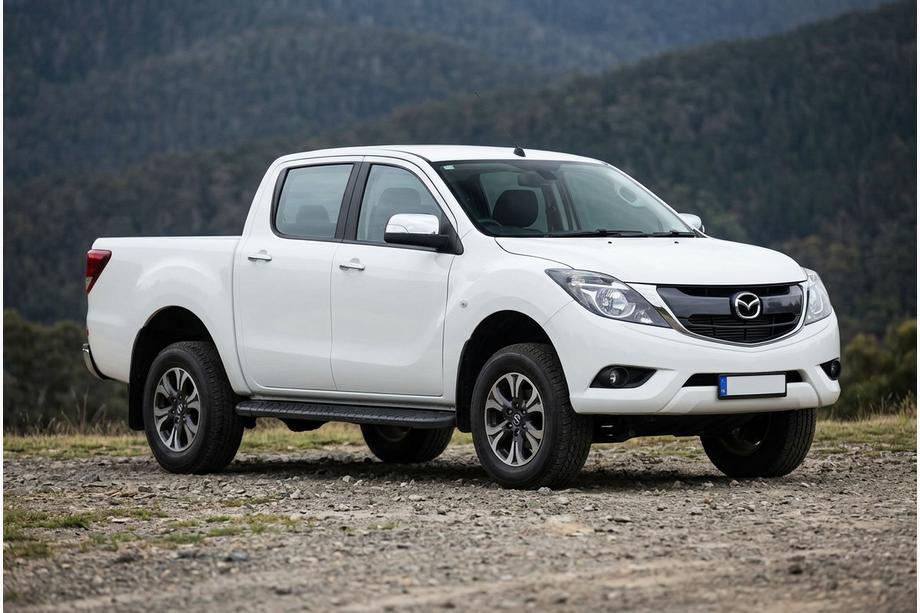 Mazda BT-50 2012– Sānu pakāpieni Bosphorus Black (2 gab., alumīnijs) Image