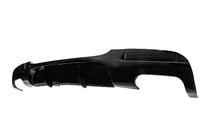 BMW 3. sērija E90/E91 2005–2011 Aizmugurējā bampera difuzors divpusējai dubultizplūdei (M-Sport, ABS) foto 2