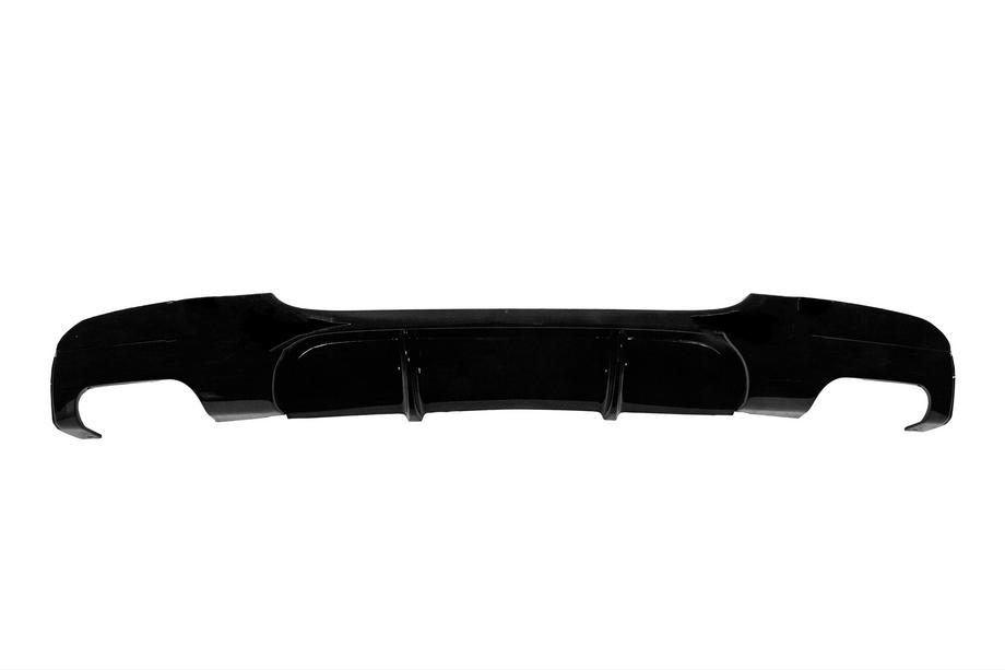BMW 3. sērija E90/E91 2005–2011 Aizmugurējā bampera difuzors divpusējai dubultizplūdei (M-Sport, ABS) Image