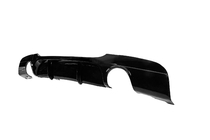 BMW 3. sērija E90/E91 2005–2011 Aizmugurējā bampera difuzors divpusējai viencaurules izplūdei (M-Sport, ABS) foto 3