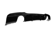 BMW 3. sērija E90/E91 2005–2011 Aizmugurējā bampera difuzors divpusējai viencaurules izplūdei (M-Sport, ABS) foto 4