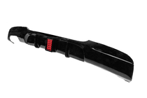 BMW 3. sērija E90/E91 2005–2011 Aizmugurējā bampera difuzors vienpusējai dubultajai izplūdei (M-Sport, ABS) foto 2