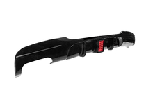 BMW 3. sērija E90/E91 2005–2011 Aizmugurējā bampera difuzors vienpusējai dubultajai izplūdei (M-Sport, ABS) foto 3