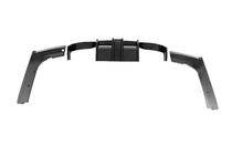 BMW 3. sērija F30/F31 2012–2019 Aizmugurējā bufera difuzors ar LED (M3, ABS) foto 6