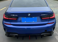 BMW 3. sērija G20/G21 2018– Aizmugurējā bufera difuzors B-Style LED (M-Sport 2018-2022, ABS) foto 1