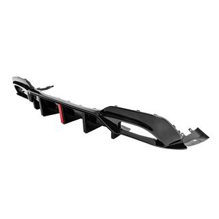 Aizmugurējā bufera difuzors B-Style LED (M-Sport 2018-2022, ABS) foto 3