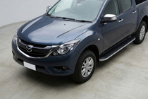 Mazda BT-50 2012– Sānu pakāpieni Tayga (2 gab., alumīnijs) foto 1