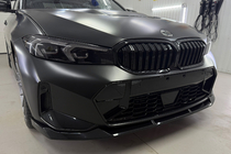 BMW 3. sērija G20/G21 2018– Priekšējā bufera lūpa Lip FD-Style (M-Sport 2023+, ABS) foto 6