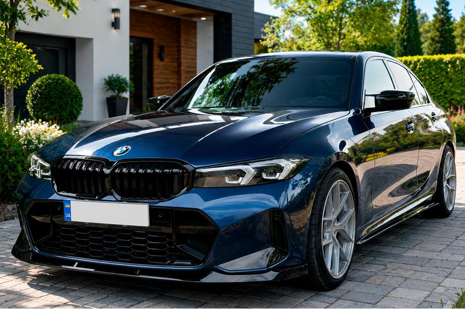 BMW 3. sērija G20/G21 2018– Priekšējā bufera lūpa Lip FD-Style (M-Sport 2023+, ABS) Image