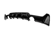 BMW 4 sērija F32/F33/F36 2012–2020 Aizmugurējā bampera difuzors divpusējam vienam izplūdes galam V2 (M-Sport, ABS) foto 2