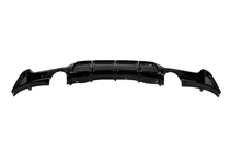 BMW 4 sērija F32/F33/F36 2012–2020 Aizmugurējā bampera difuzors divpusējam vienam izplūdes galam V2 (M-Sport, ABS) foto 4
