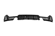 BMW 4 sērija F32/F33/F36 2012–2020 Aizmugurējā bampera difuzors divpusējam vienam izplūdes galam V2 (M-Sport, ABS) foto 5