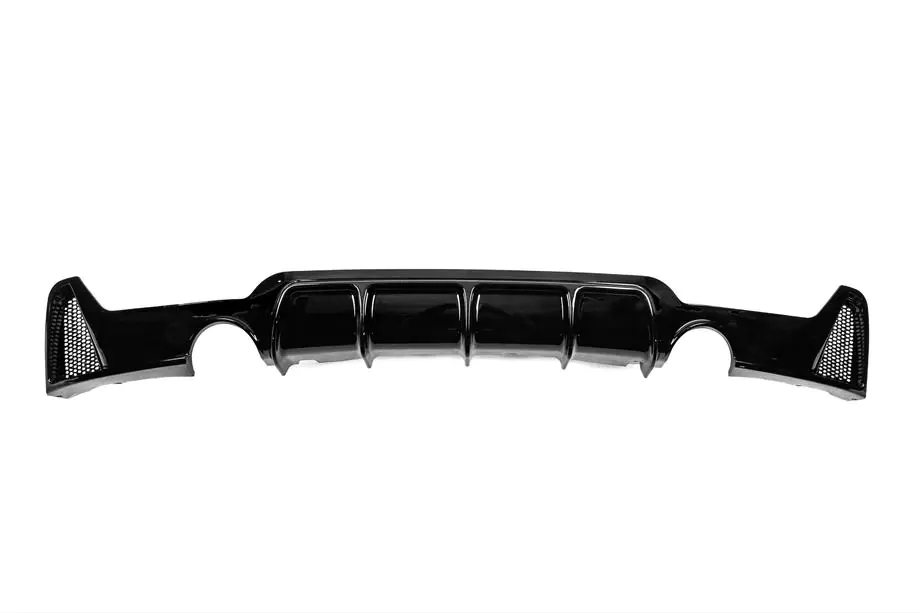 BMW 4 sērija F32/F33/F36 2012–2020 Aizmugurējā bampera difuzors divpusējam vienam izplūdes galam V2 (M-Sport, ABS) Image