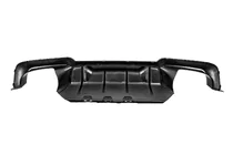 BMW 5. sērija F10/F11 2010–2016 Aizmugurējā bampera difuzors CS-Style (M-Sport, ABS, iesmidzināšanas liešana) foto 6