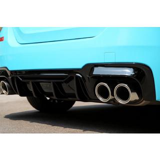 Aizmugurējā bampera difuzors CS-Style (M-Sport, ABS, iesmidzināšanas liešana) foto 1