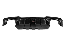 BMW 5. sērija F10/F11 2010–2016 Aizmugurējā bufera difuzors M5-Style LED (M-Sport, ABS) foto 5