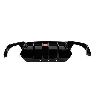 Aizmugurējā bufera difuzors M5-Style LED (M-Sport, ABS) foto 4